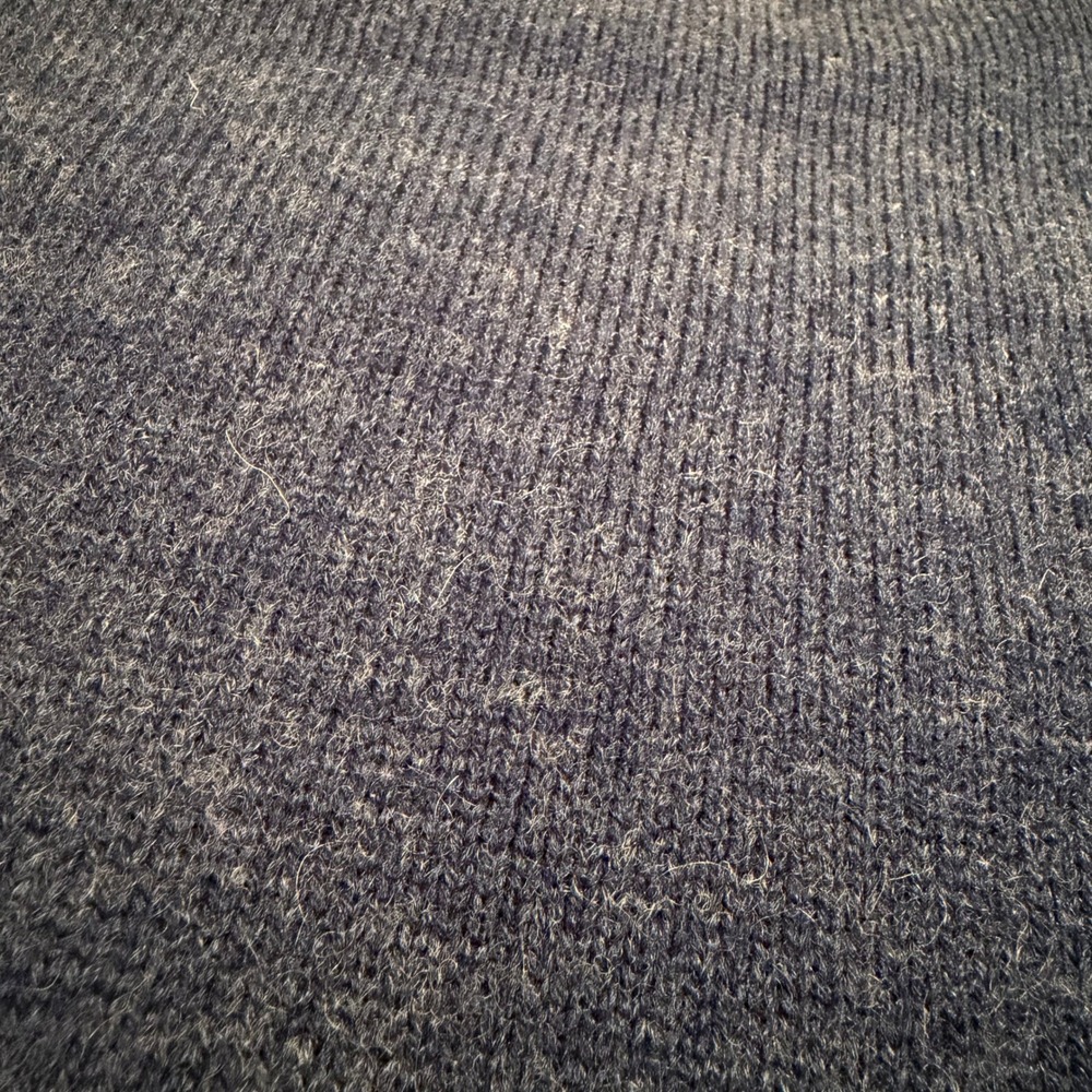 Vintage SF-202 Levi's Men's Crew Neck‎ Pullover Wool Blend Sweater Blue Size M - Picture 3 of 7